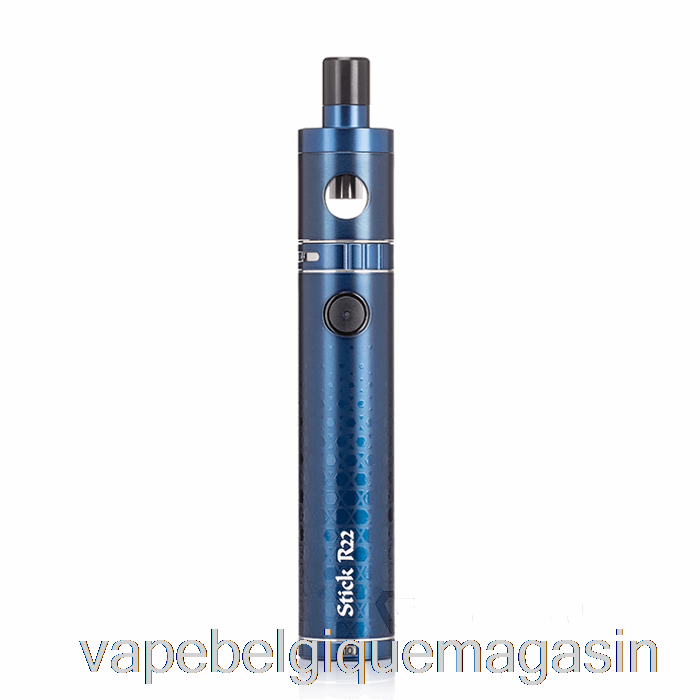 Vape Shop Bruxelles Smok Stick R22 40w Starter Kit Bleu Mat